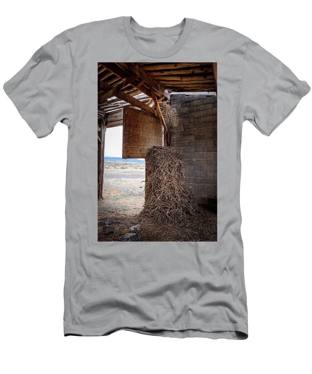 Colorado T-Shirt featuring the photograph Nest of the Ancient Raven by Mary Lee Dereske