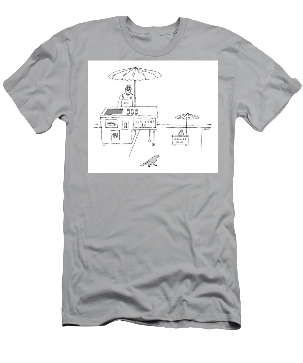 A25725 T-Shirt featuring the drawing New Yorker December 6, 2021 by Liana Finck