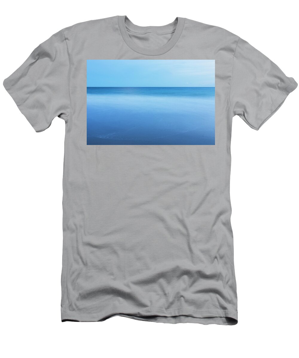 Ocean T-Shirt featuring the photograph Ocean Blue - Atantic Beach North Carolina by Bob Decker