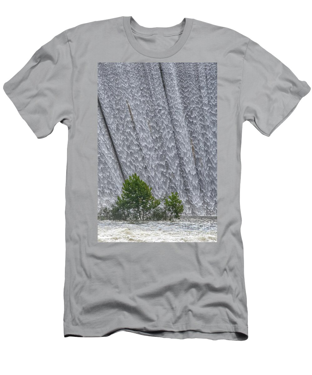 Ocoee Dam T-Shirt featuring the photograph Ocoee Dam by Phil Perkins
