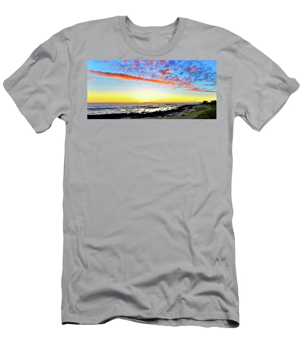 David Lawson T-Shirt featuring the photograph Old A's Panorama by David Lawson