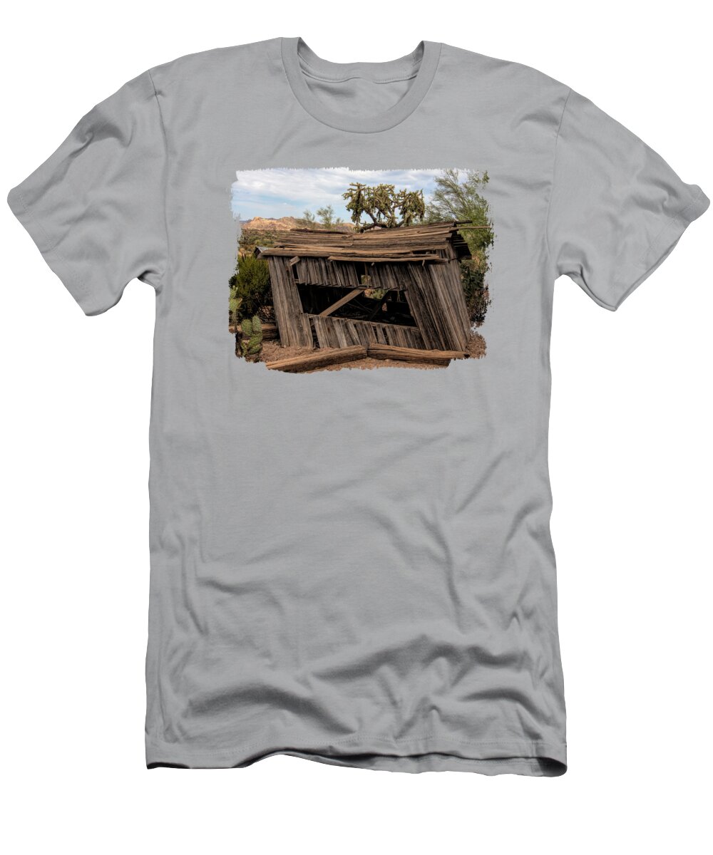 Goldfield T-Shirt featuring the photograph Old But Paid Off 2 by Elisabeth Lucas