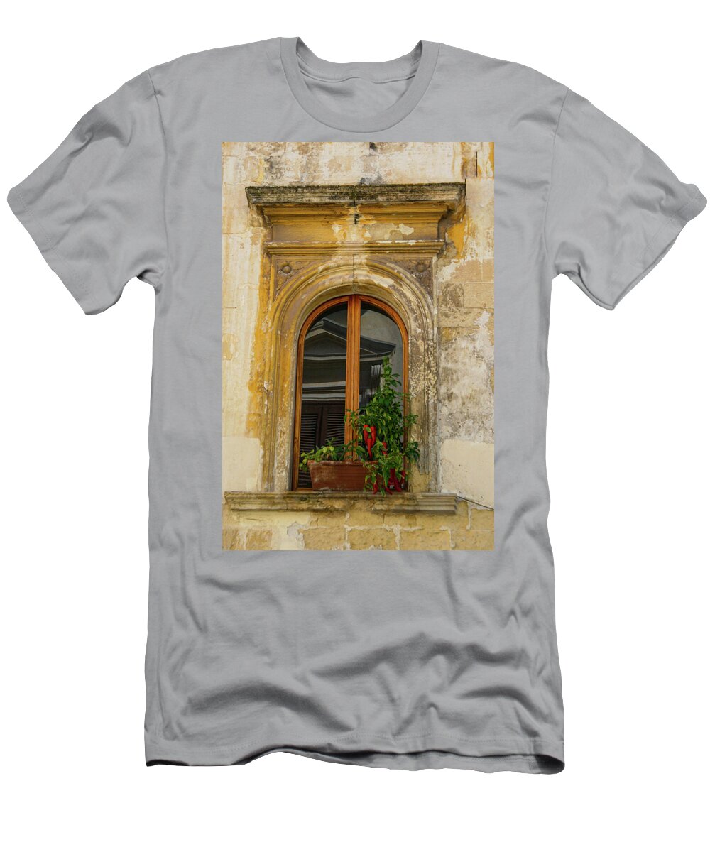 Italy T-Shirt featuring the photograph Old Meets New by Leslie Struxness
