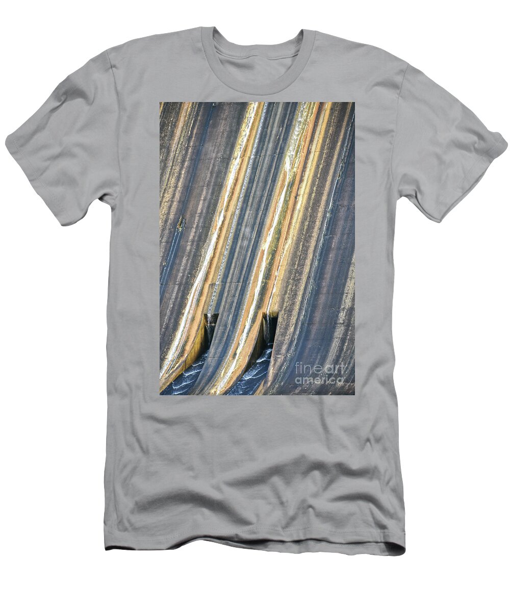Norris Dam State Park T-Shirt featuring the photograph On The Road 2 by Phil Perkins