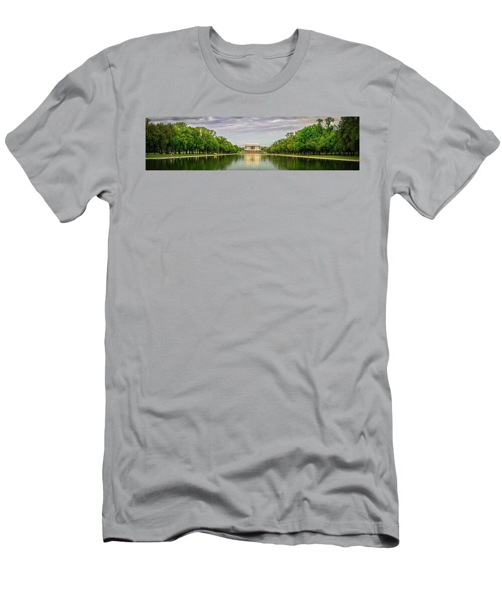 Clouds T-Shirt featuring the photograph Our National Mall 2 by Bill Chizek
