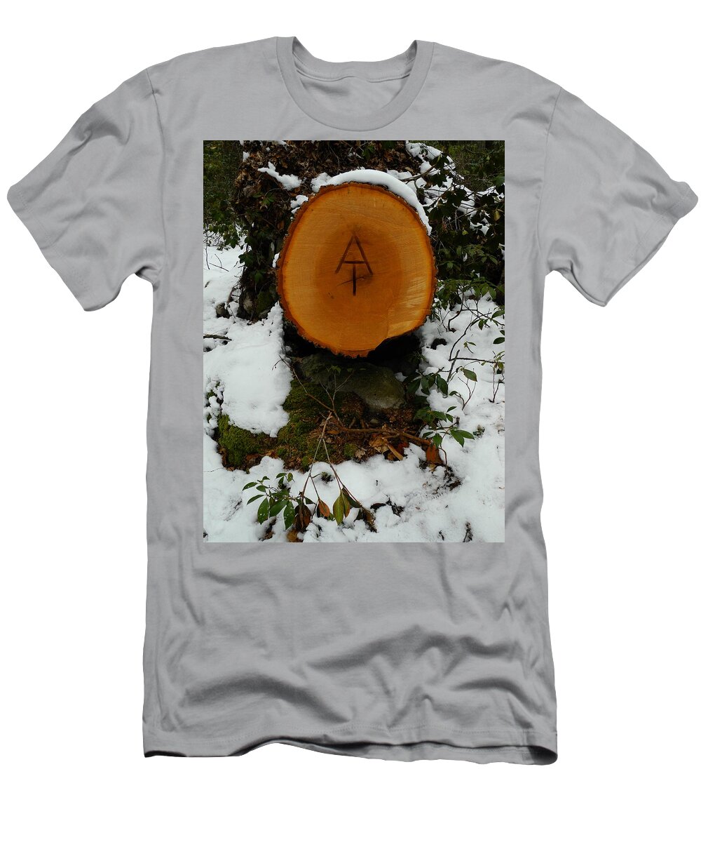 Pa At Snow T-Shirt featuring the photograph PA AT Snow by Raymond Salani III