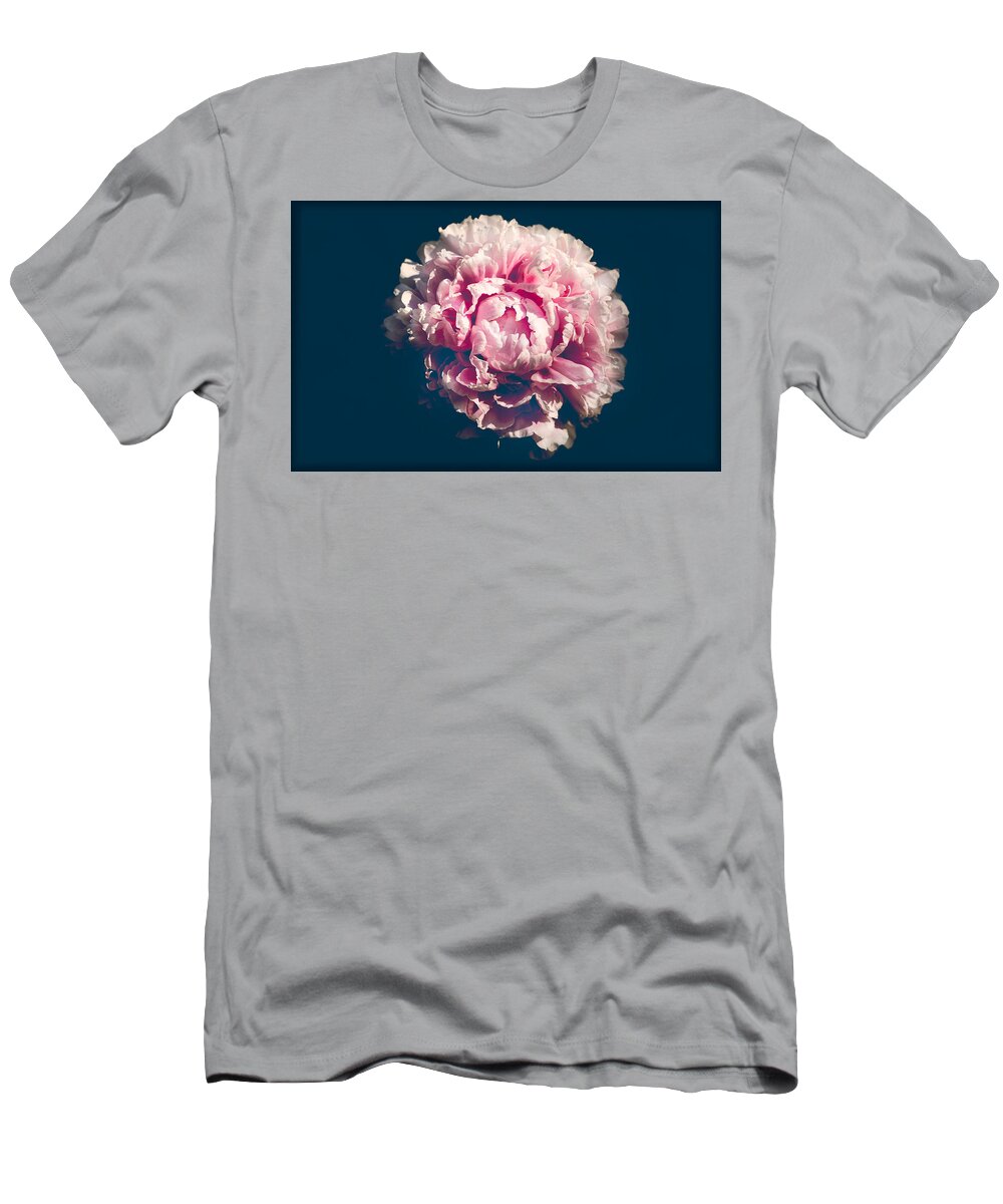 Flower T-Shirt featuring the photograph Pink Flower Portrait by Carrie Hannigan