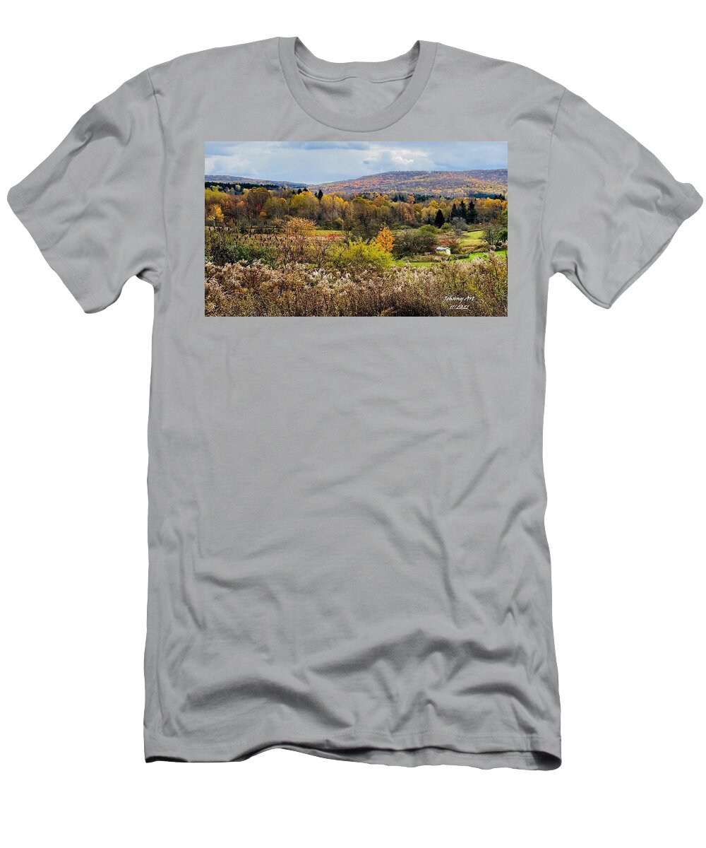 Fall T-Shirt featuring the photograph Prelude to Winter 2 by John Anderson
