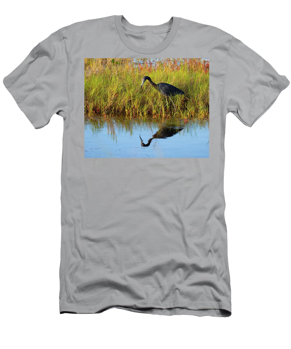 R5-2614 T-Shirt featuring the photograph Reflecting on Life by Gordon Elwell