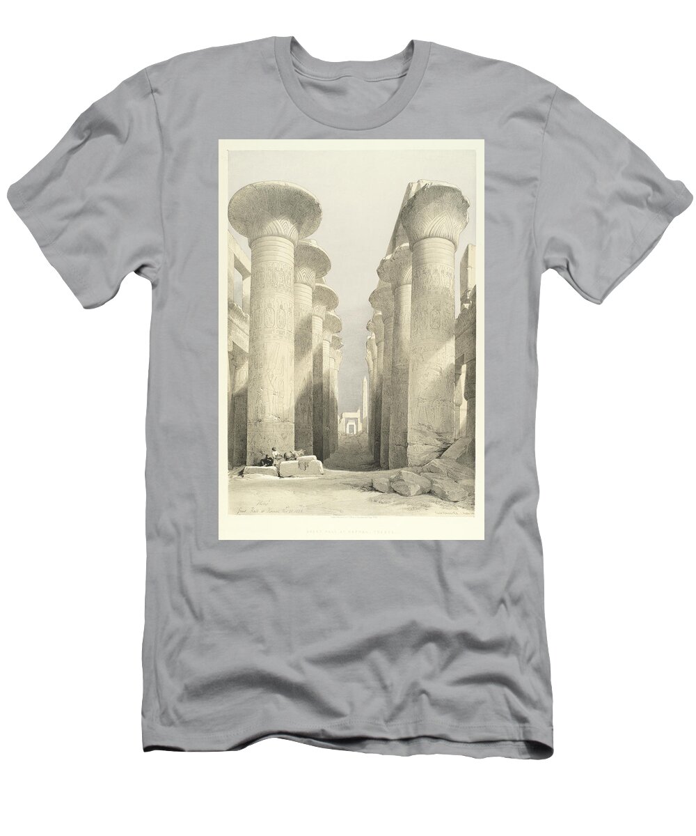 Roberts (david) Syria T-Shirt featuring the painting ROBERTS  Syria by Artistic Rifki