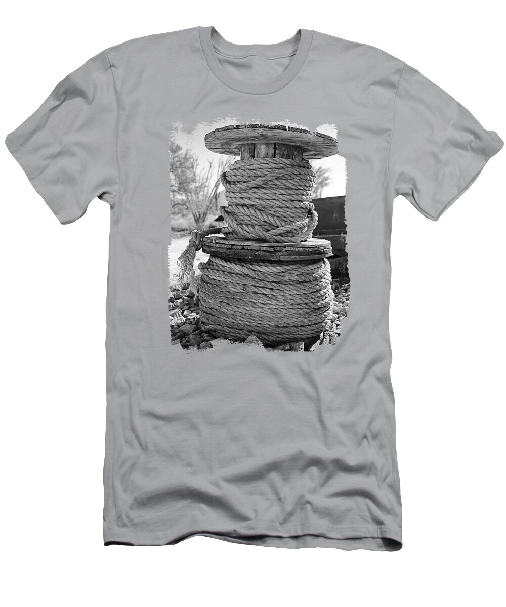 Rope T-Shirt featuring the photograph Rope by Elisabeth Lucas