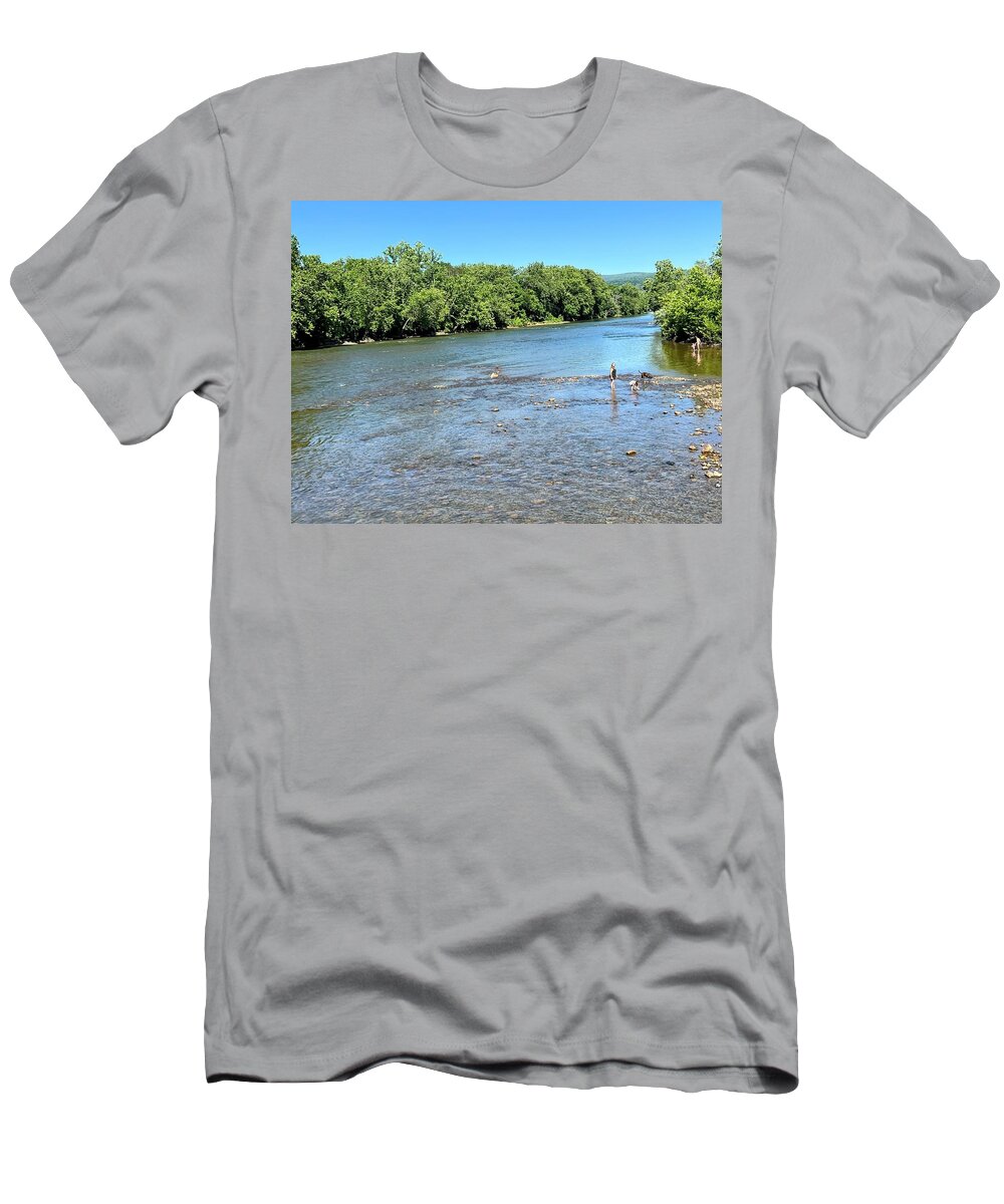  T-Shirt featuring the painting Shenandoah by Anitra Boyt