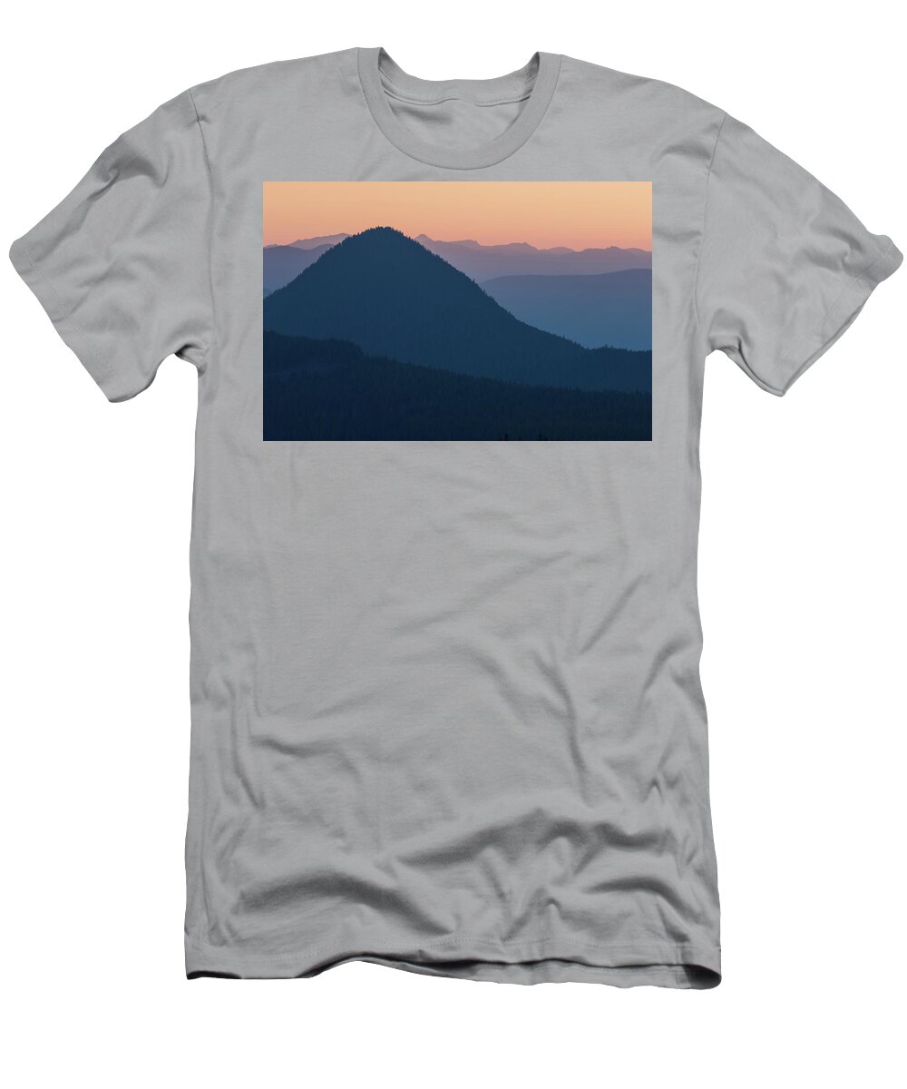 Sunset T-Shirt featuring the photograph Silhouettes at Sunset, No. 2 by Belinda Greb