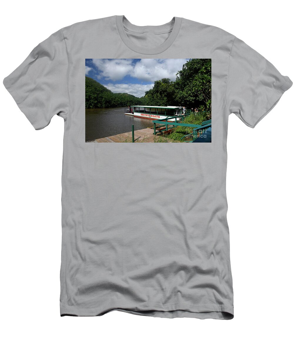 Smith's T-Shirt featuring the photograph Smith's boat by Cindy Murphy