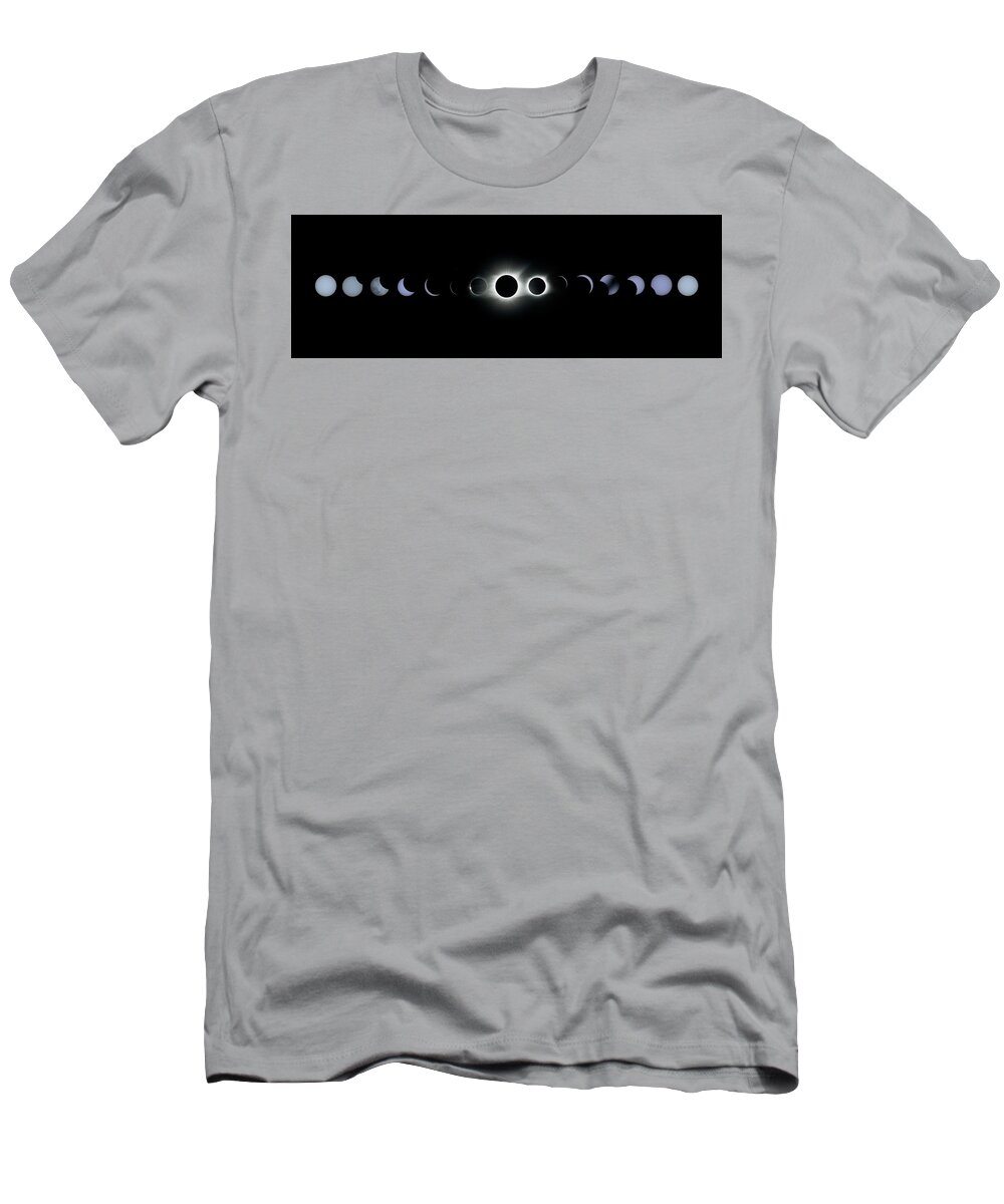 Eclipse T-Shirt featuring the photograph Solar Eclipse I by Carol Erikson
