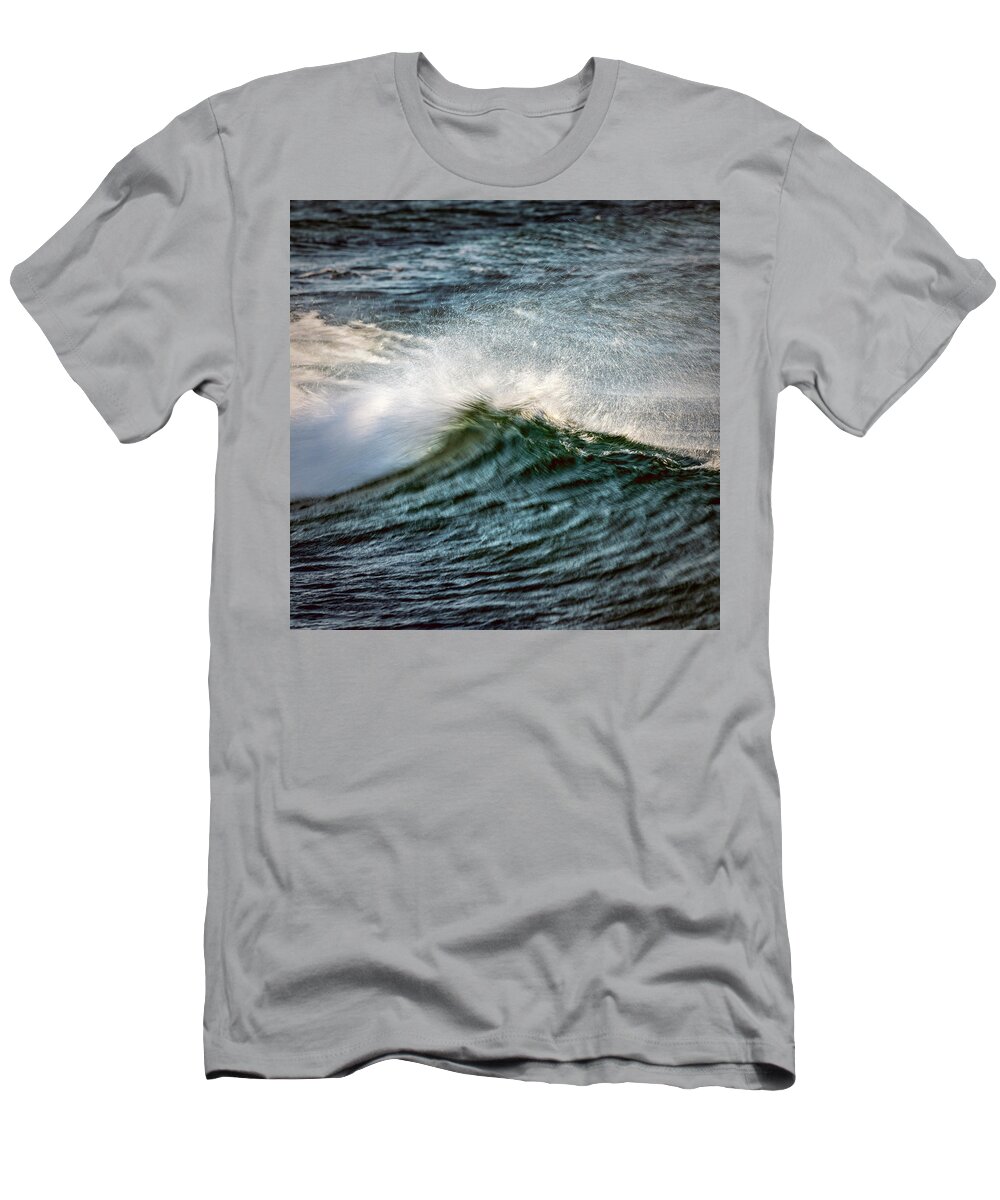 Wave T-Shirt featuring the photograph Splash by Mike Santis