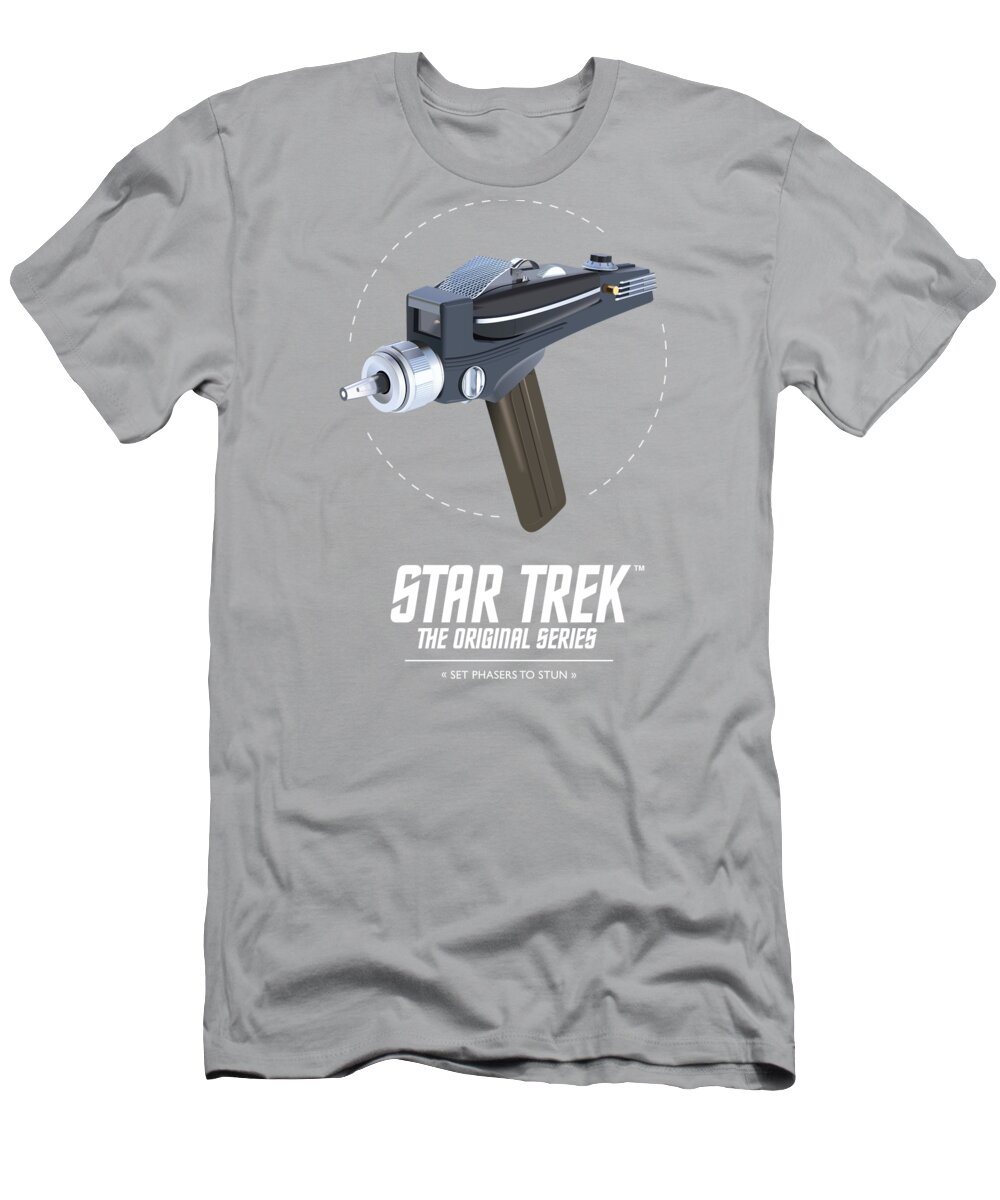 Star Trek T-Shirt featuring the digital art Star Trek - Alternative Movie Poster by Movie Poster Boy