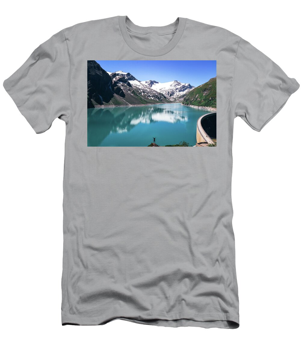 Adventure T-Shirt featuring the photograph Reaching the dream by Vaclav Sonnek