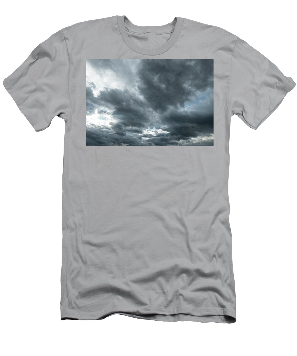 Sky T-Shirt featuring the photograph Stormy Sky by Phil And Karen Rispin