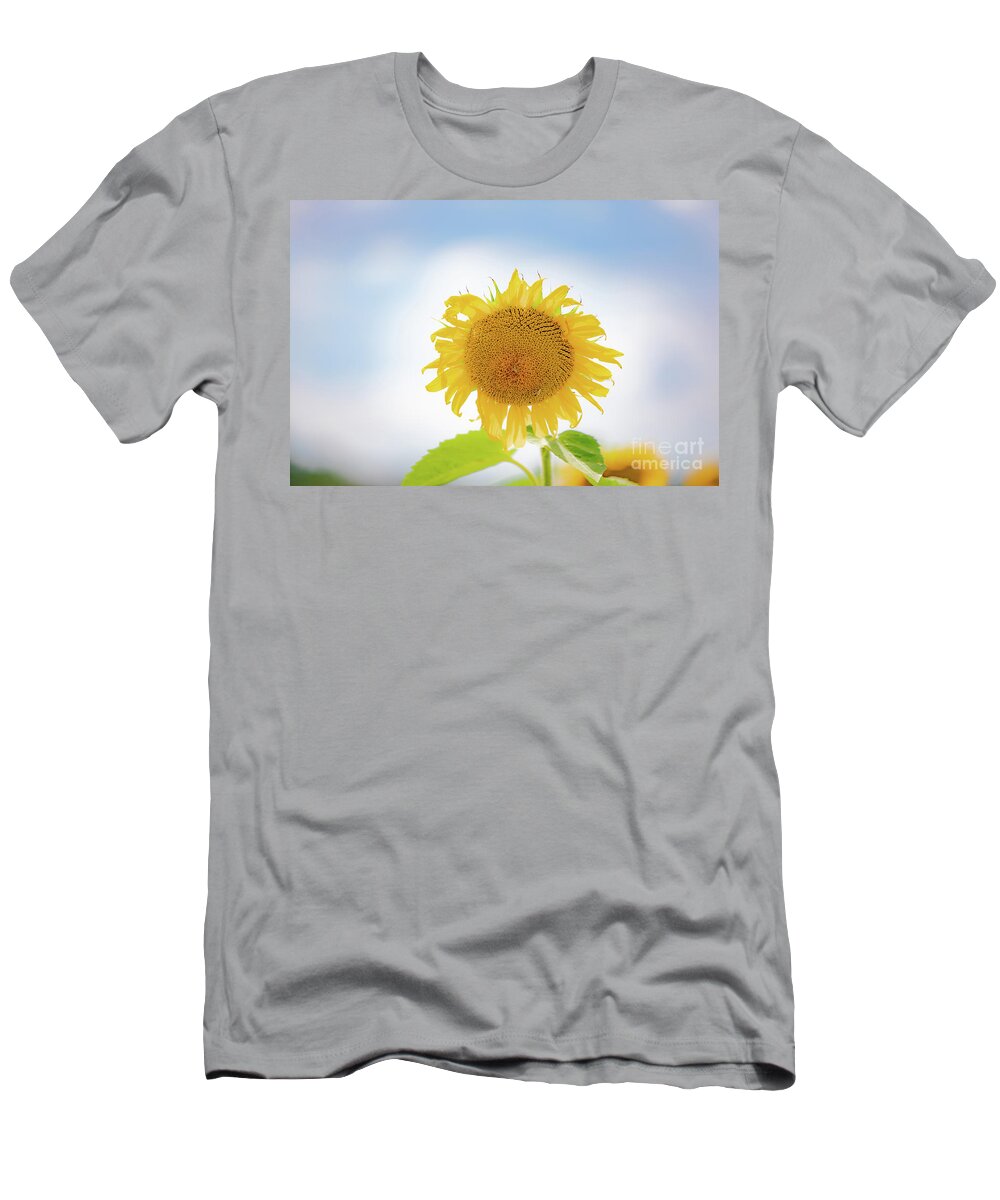 Sunflowers T-Shirt featuring the photograph Sunflower Sky by JCV Freelance Photography LLC