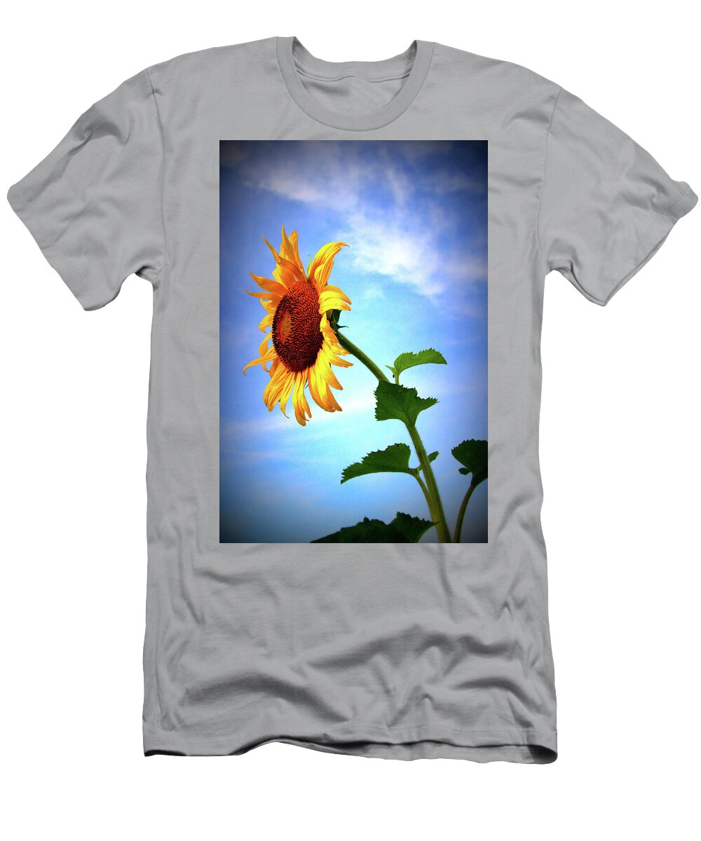 Sun T-Shirt featuring the photograph Sunflower2136 by Carolyn Stagger Cokley