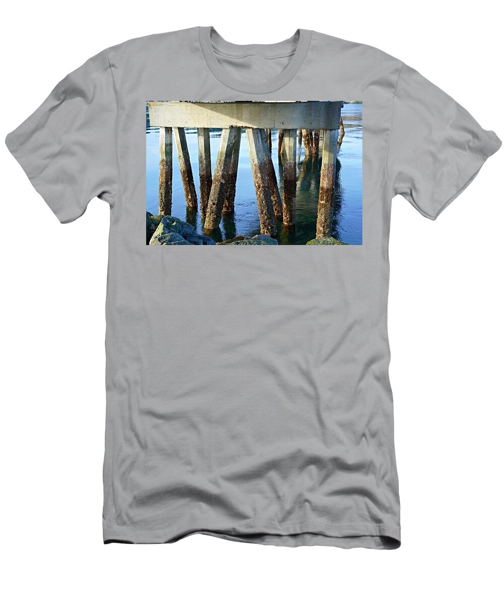 Landscape T-Shirt featuring the photograph Supporting Members by Bill TALICH