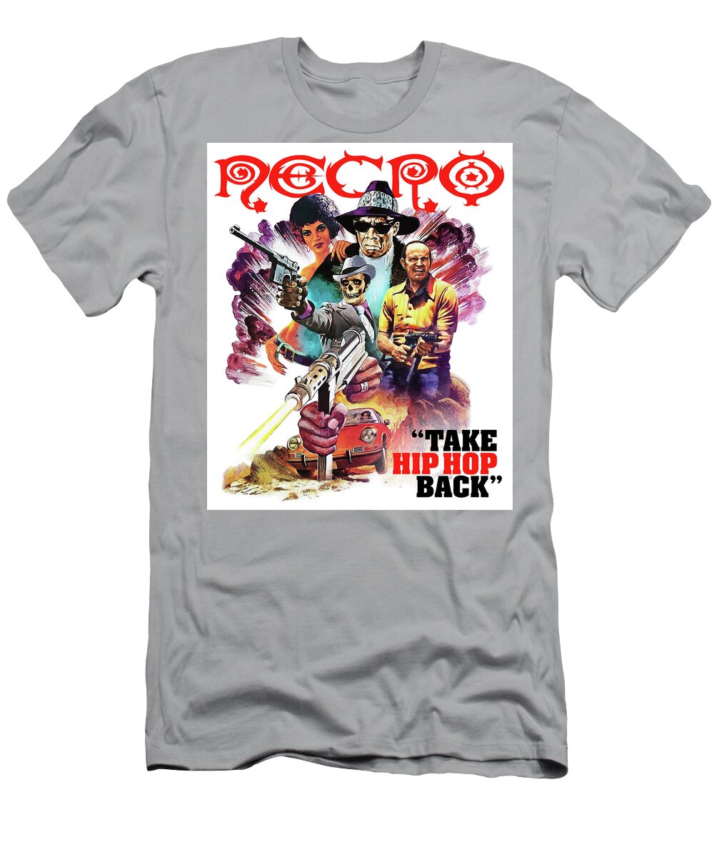statisk vedtage Optimal Take Hiphop Back T-Shirt Design T-Shirt by Necro Official - Pixels
