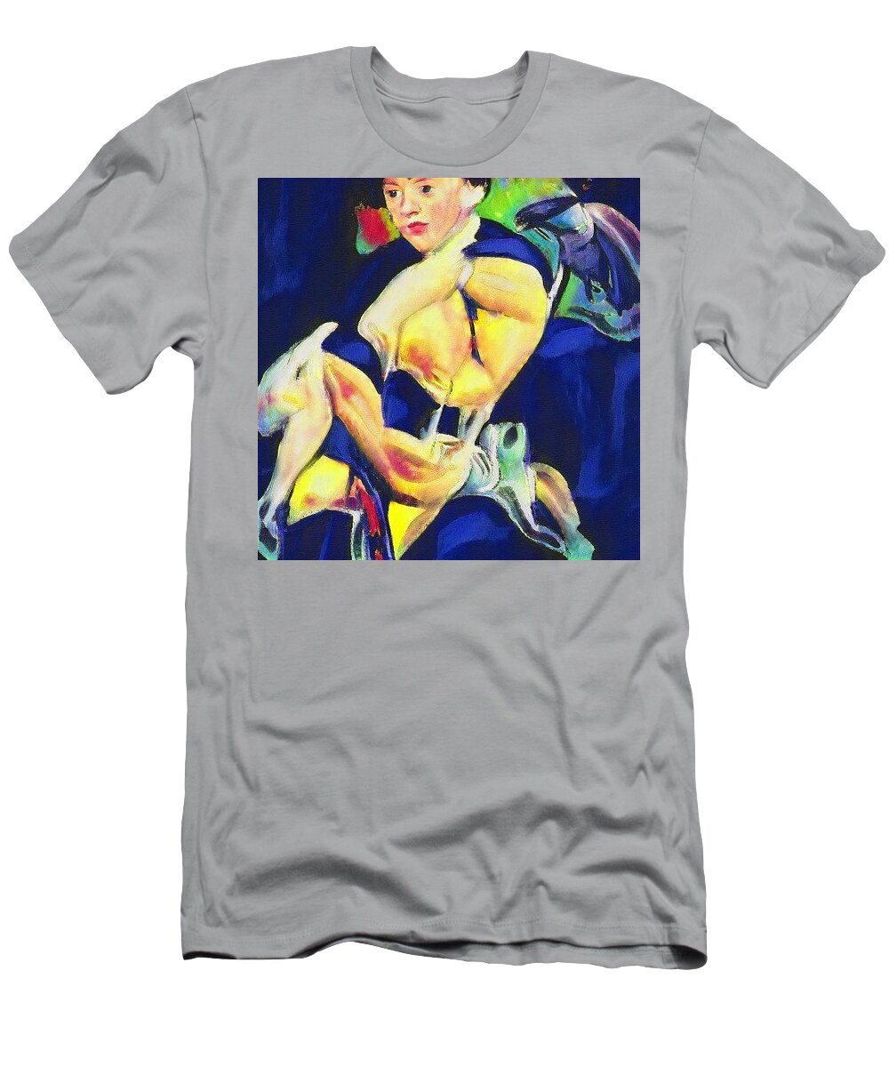  T-Shirt featuring the painting That was then, This is now 22 by Kasey Jones