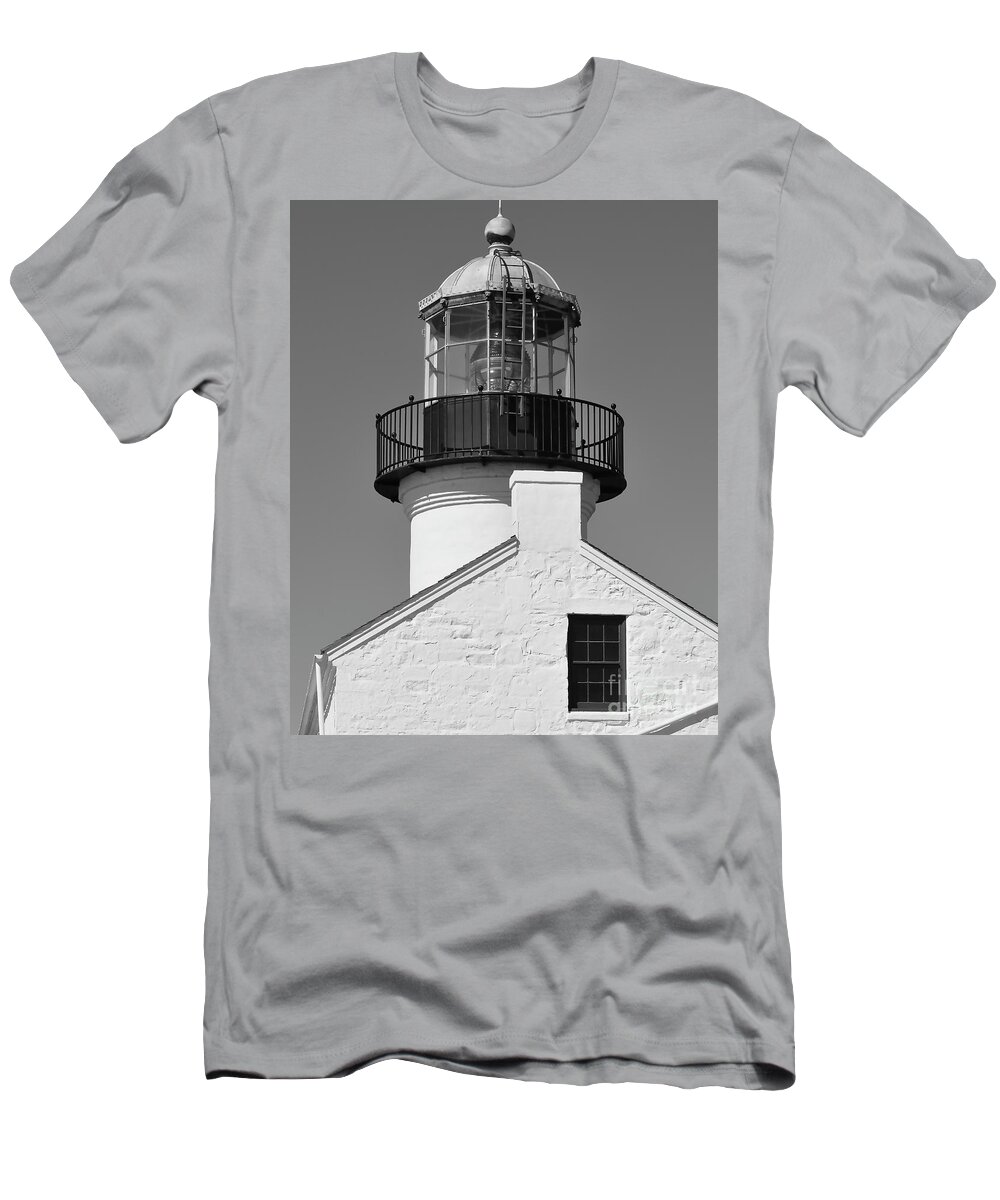 Lighthouse T-Shirt featuring the photograph Point Loma Lighthouse by Kirt Tisdale