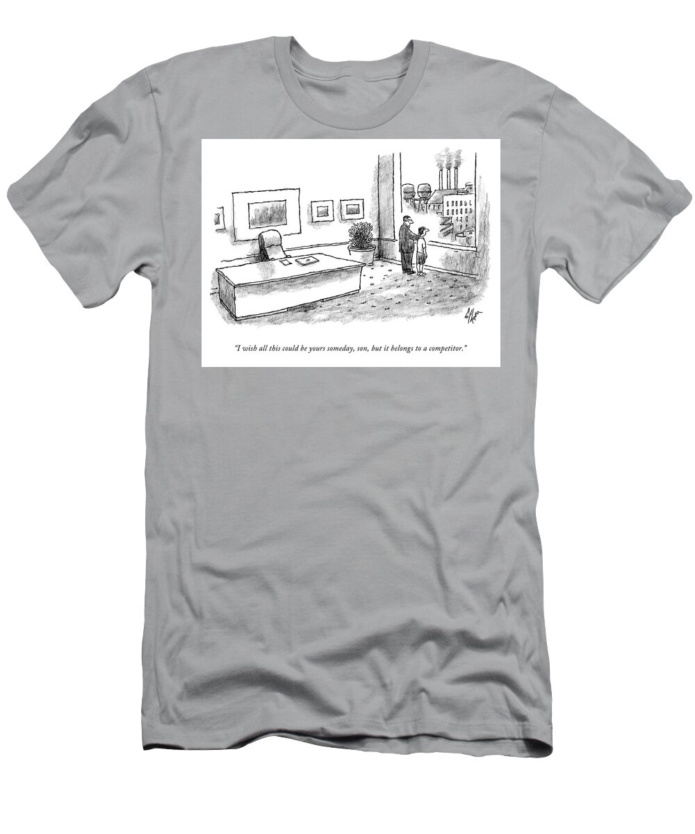 A26550 T-Shirt featuring the drawing This Could be Yours Someday by Frank Cotham