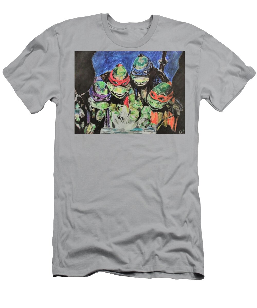 Teenage Mutant Ninja Turtle Social Media Likes T-Shirts T-Shirt