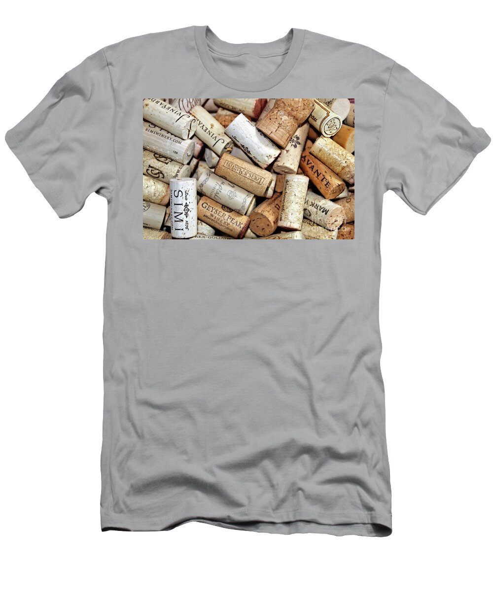 Macro T-Shirt featuring the photograph Uncorked by Tom Watkins PVminer pixs