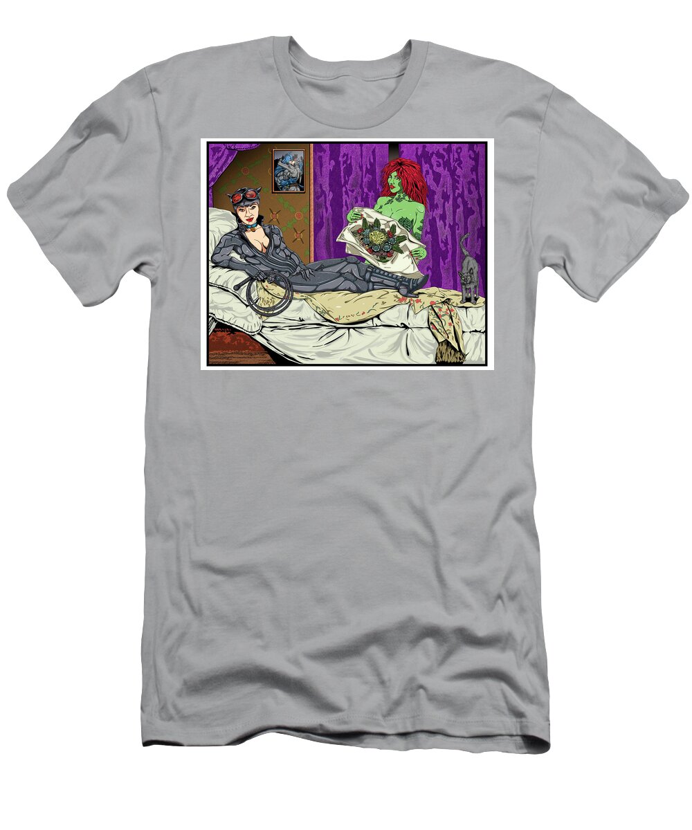 Illustration T-Shirt featuring the digital art Untitled #3 from the New Gods Series by Christopher W Weeks