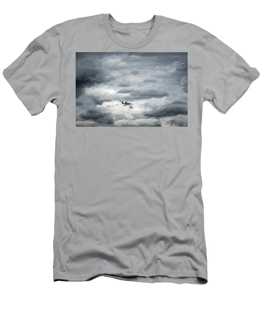  T-Shirt featuring the photograph Usaf by Michele Wingo