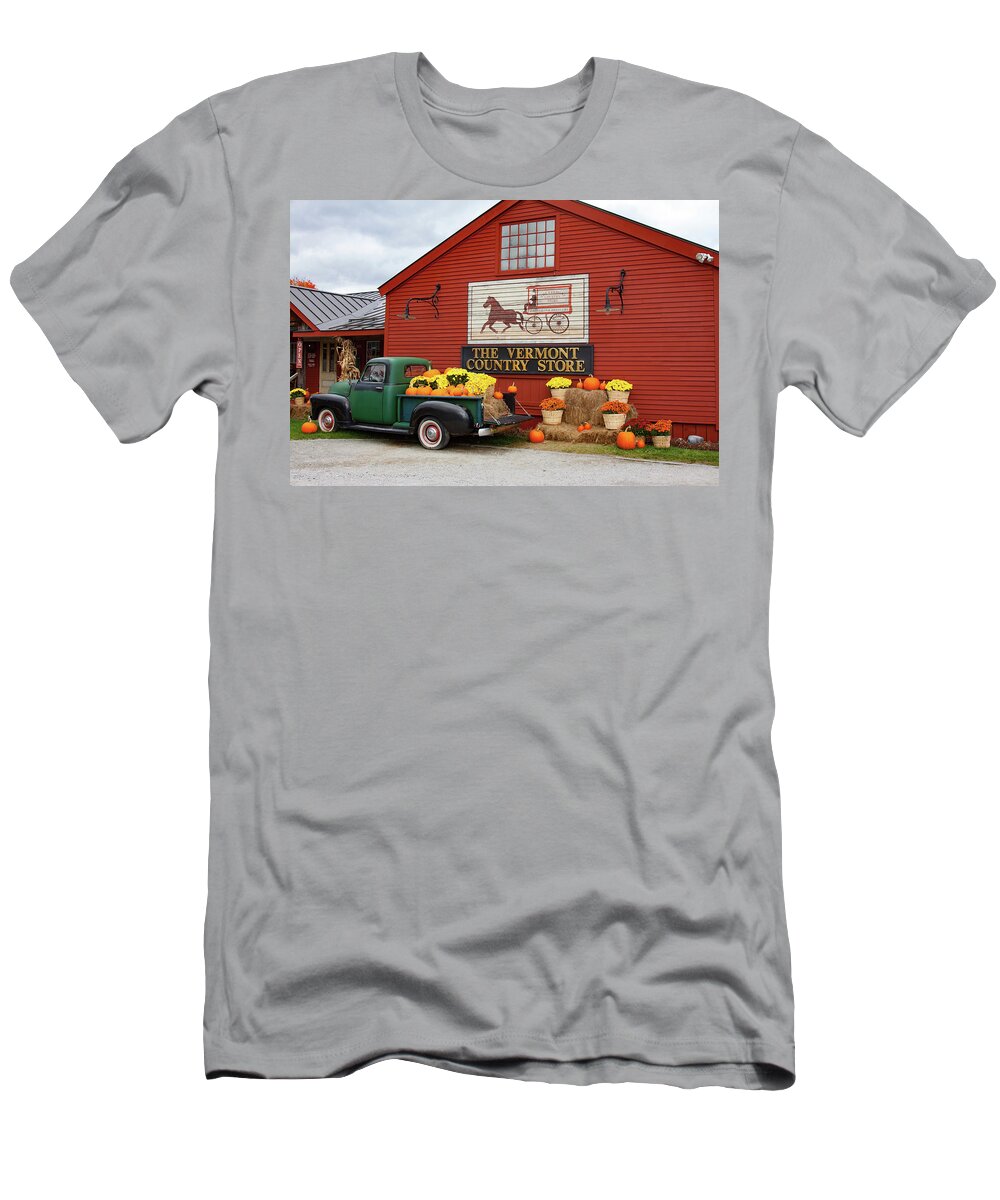 Vermont Country Store T-Shirt featuring the photograph Vermont Country Store by Jeff Folger