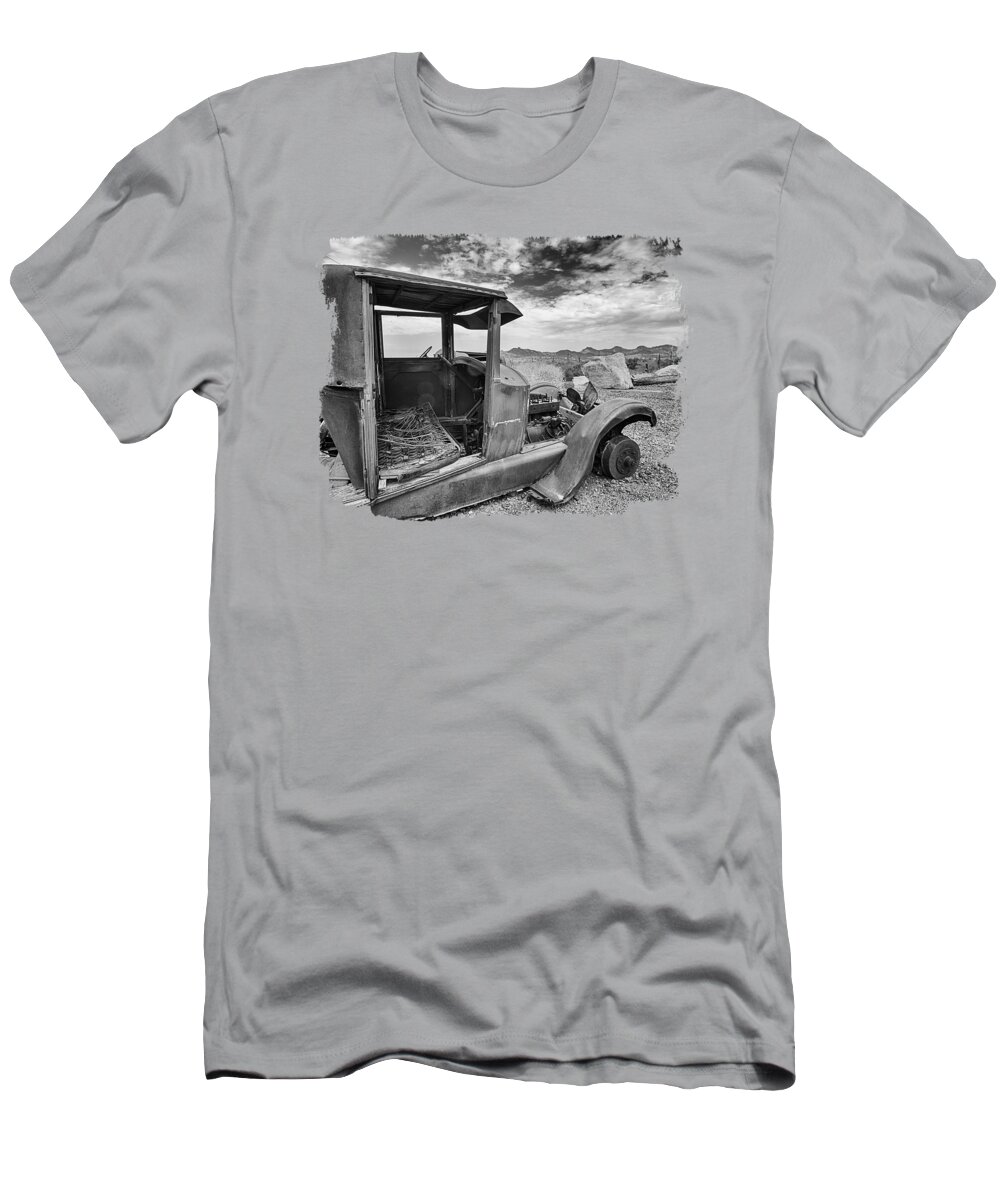Goldfield T-Shirt featuring the photograph Vintage Car by Elisabeth Lucas