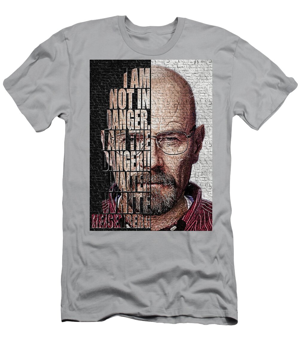Mutton Michelangelo leje Walter White - Breaking Bad T-Shirt by Zdenek Moravek - Pixels