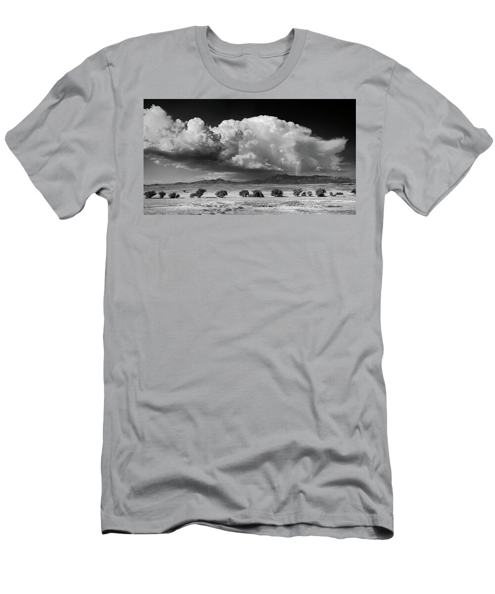 San Diego T-Shirt featuring the photograph Warner Springs Monsoon Waterfall by William Dunigan