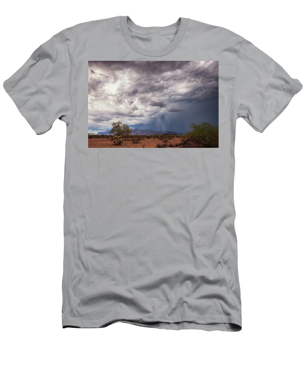 Arizona T-Shirt featuring the photograph Wind and Rain by Rick Furmanek