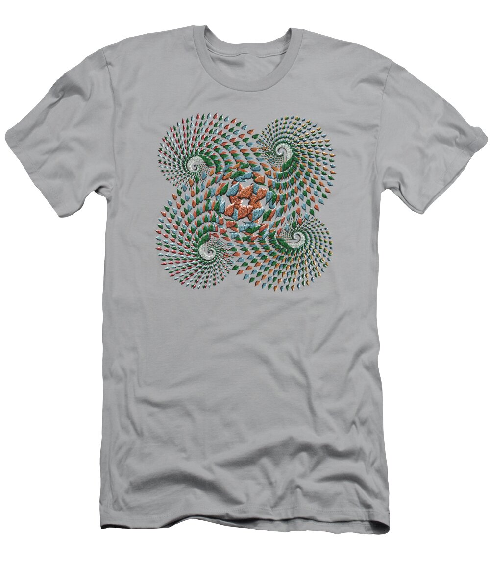 Wind T-Shirt featuring the digital art Wind by John Haldane