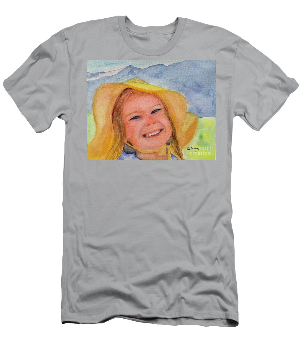 Girl T-Shirt featuring the painting You Are My Sunshine by Sue Carmony