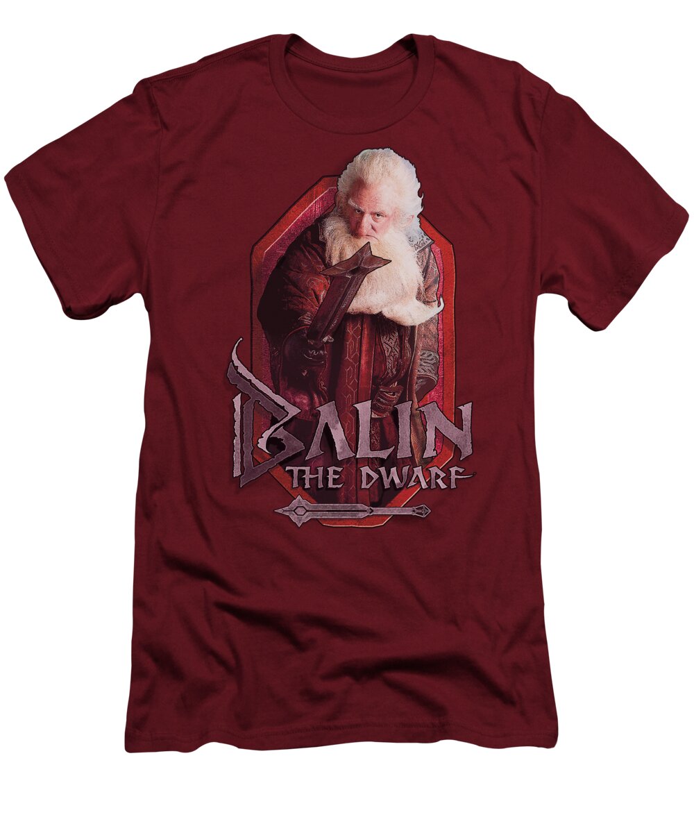 The Hobbit T-Shirt featuring the digital art The Hobbit - Balin by Brand A