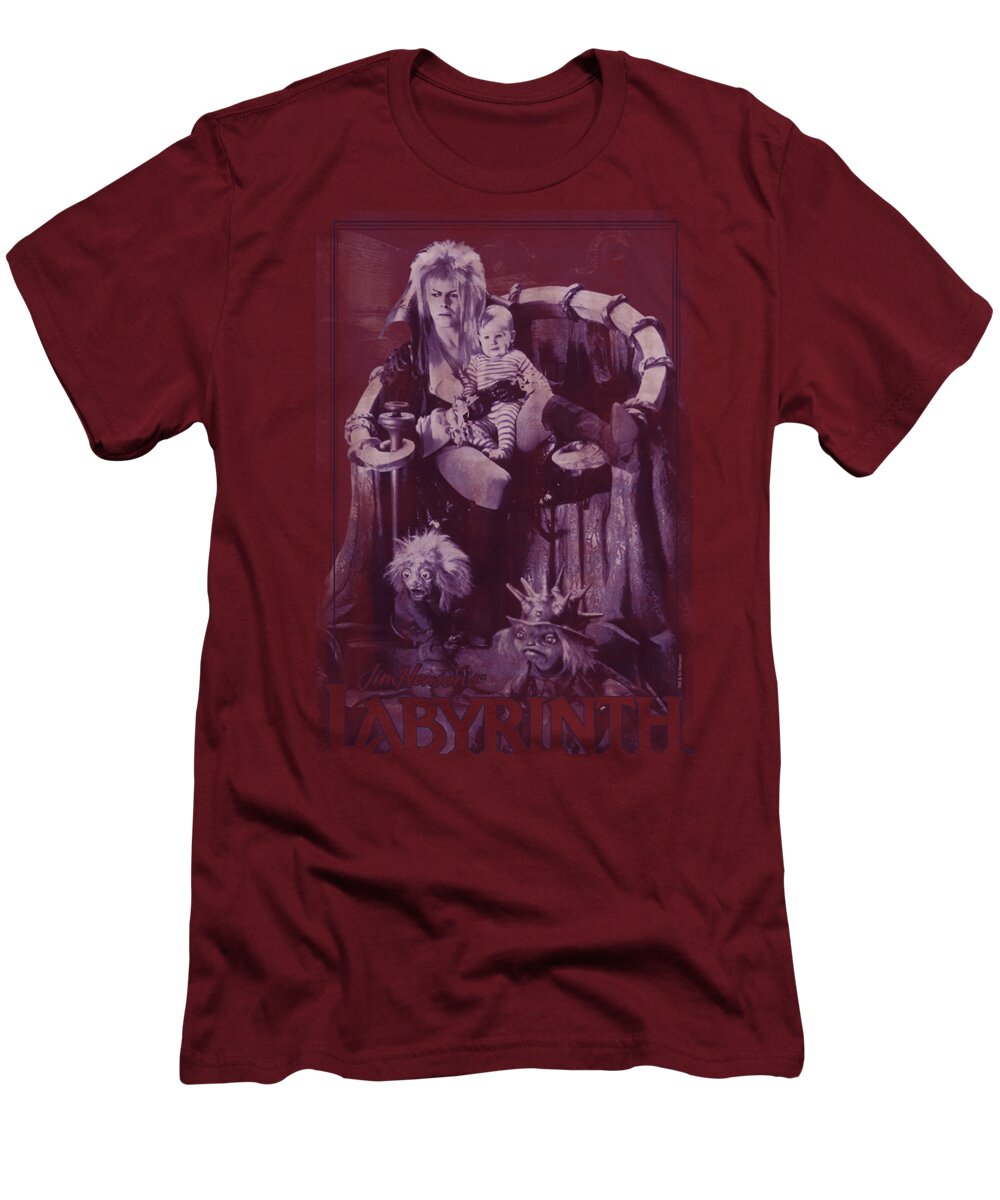 Labyrinth T-Shirt featuring the digital art Labyrinth - Goblin Baby by Brand A