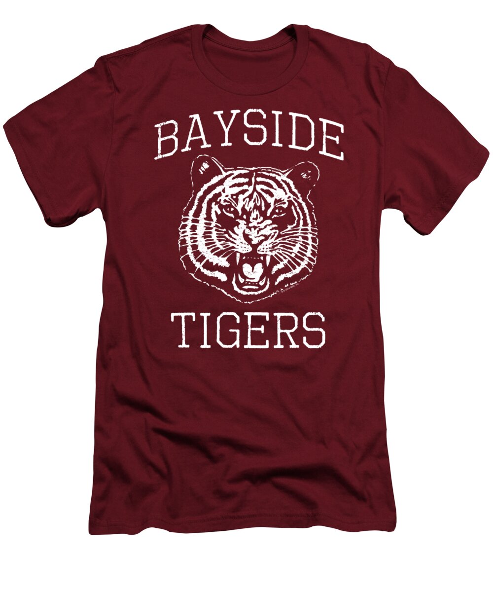  T-Shirt featuring the digital art Saved By The Bell - Go Tigers by Brand A