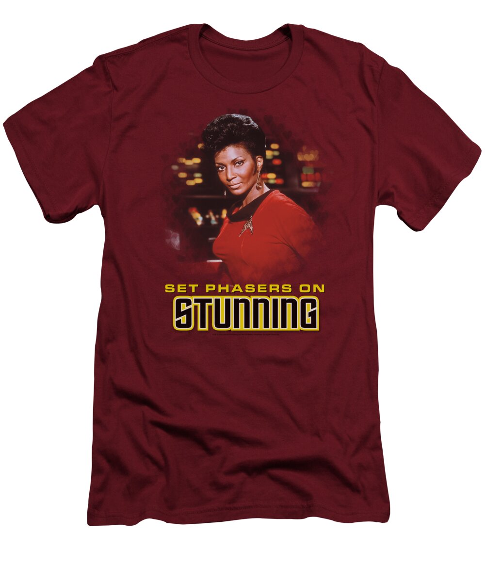 Star Trek T-Shirt featuring the digital art Star Trek - Stunning by Brand A