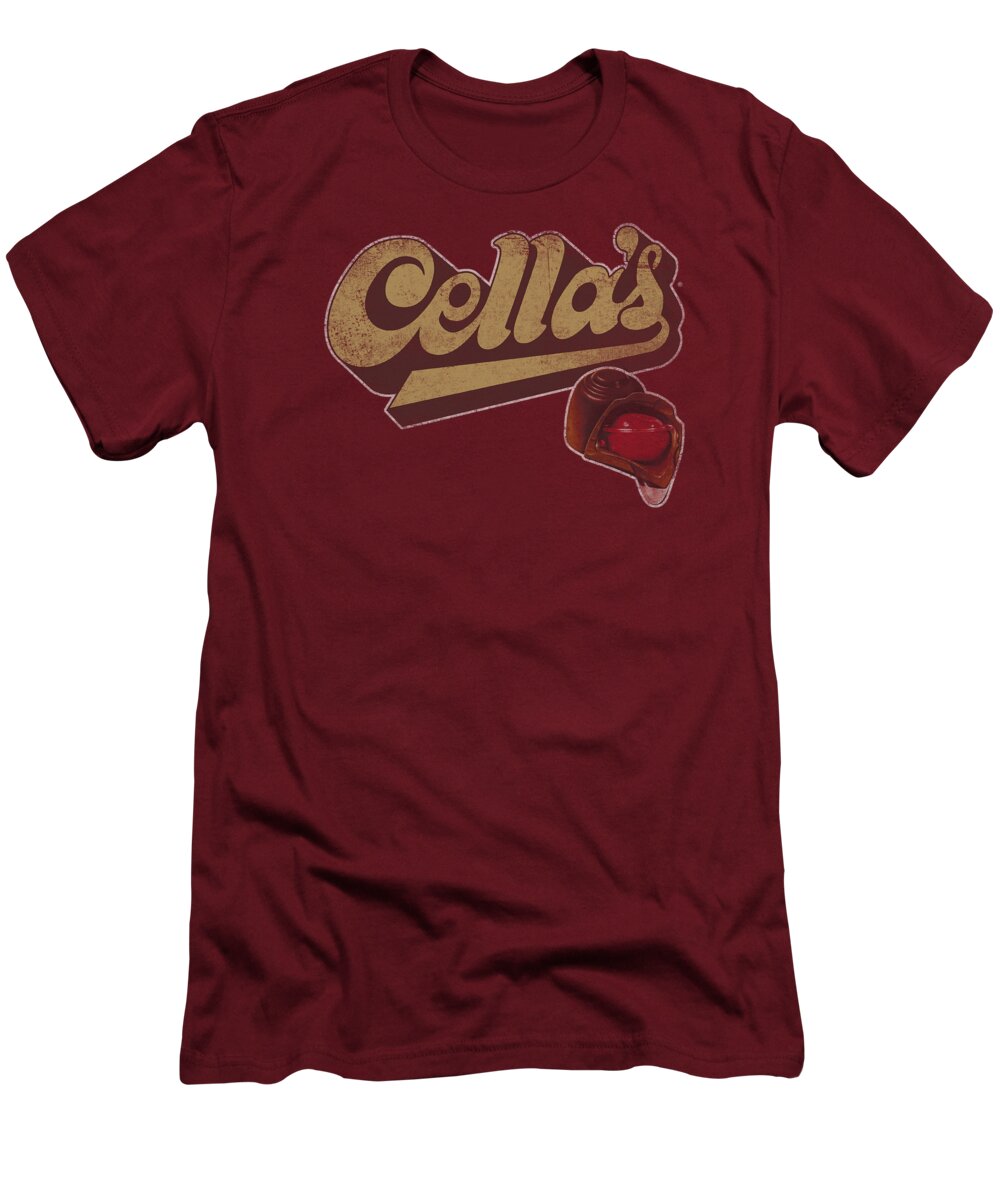 Tootsie Roll T-Shirt featuring the digital art Tootsie Roll - Cella's Logo by Brand A
