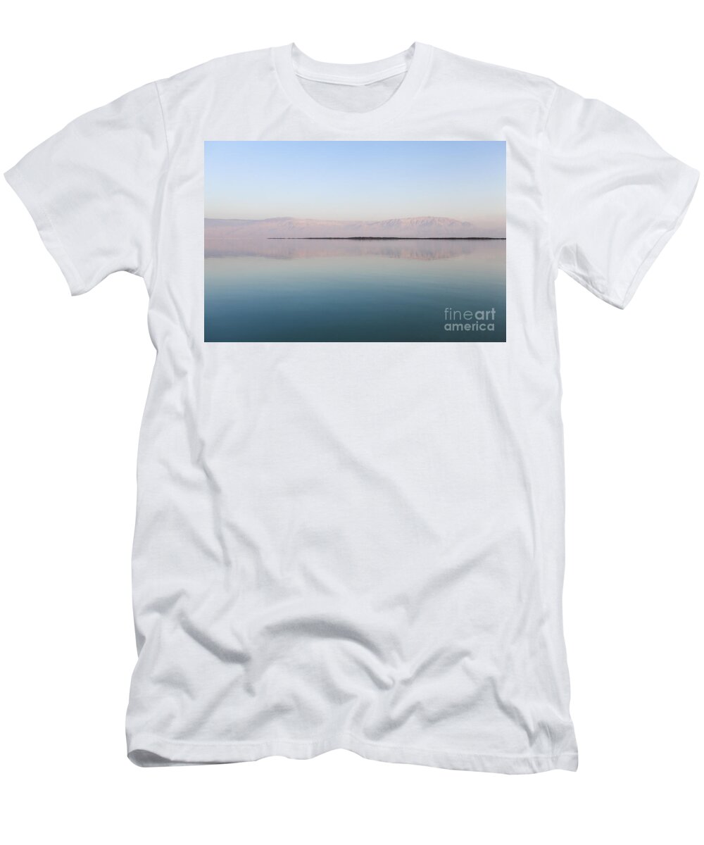 Landscapes T-Shirt featuring the photograph Dead Sea landscape Israel 2 #1 by Gal Eitan