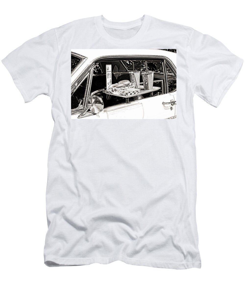 Food T-Shirt featuring the photograph Drive-in #4 by Rudy Umans