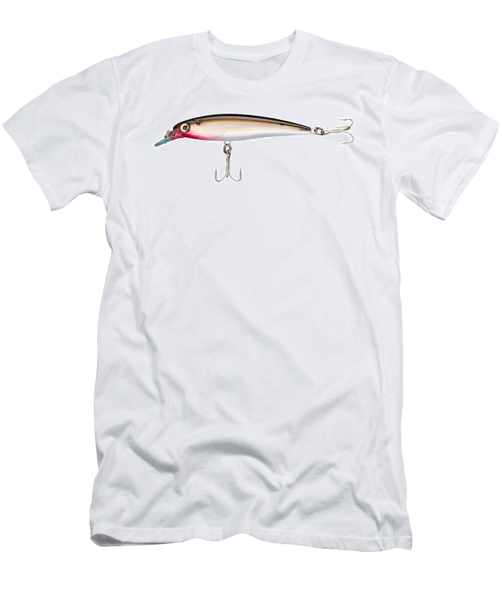 Fish T-Shirt featuring the photograph Fishing Wobbler #1 by Alain De Maximy