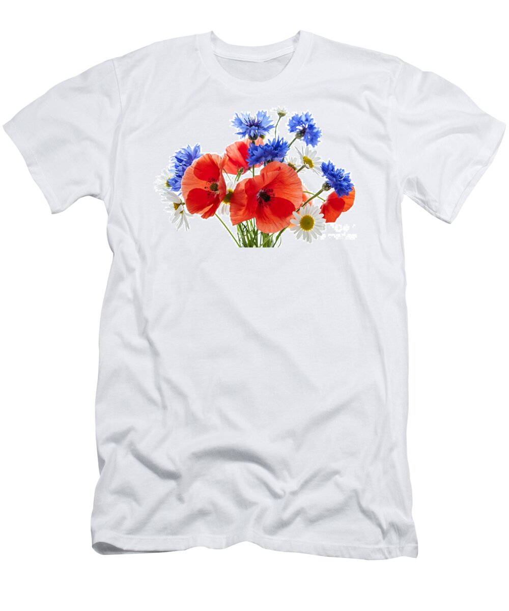 Flowers T-Shirt featuring the photograph Wildflower bouquet 1 by Elena Elisseeva